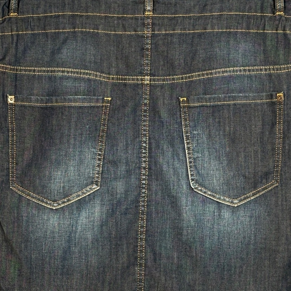 DSQUARED2 Denim Mini Skirt Women's Size 42 US 6 Dark Wash - Picture 8 of 16